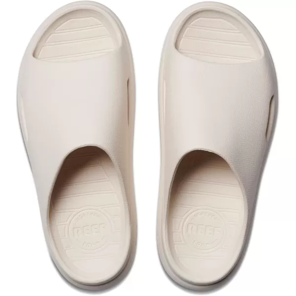 imageREEF Kids Rio Slide Sandal Super Soft Molded EVA Footbed Lightweight Water FriendlyWhisper White