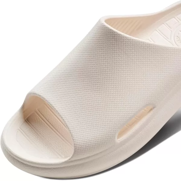 imageREEF Kids Rio Slide Sandal Super Soft Molded EVA Footbed Lightweight Water FriendlyWhisper White