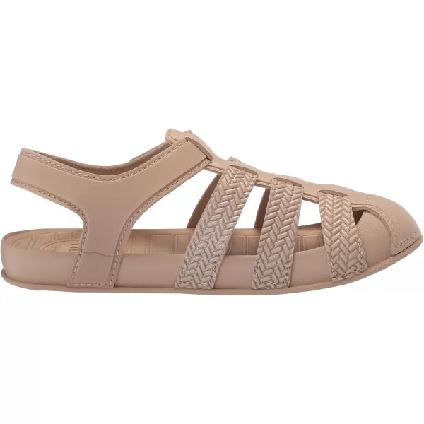 imageREEF Kids Water Beachy UnisexChild Fisherman Sandal Water Friendly Adjustable Velcro Strap Closed ToeGolden Hour