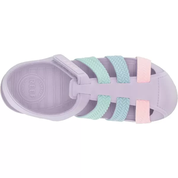 imageREEF Kids Water Beachy UnisexChild Fisherman Sandal Water Friendly Adjustable Velcro Strap Closed ToeUnicorn