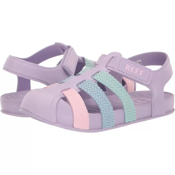 imageREEF Kids Water Beachy UnisexChild Fisherman Sandal Water Friendly Adjustable Velcro Strap Closed ToeUnicorn