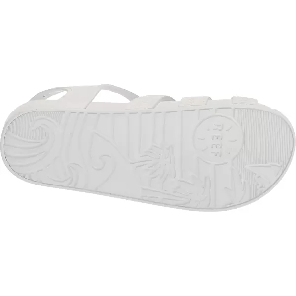 imageREEF Kids Water Beachy UnisexChild Fisherman Sandal Water Friendly Adjustable Velcro Strap Closed ToeWhite