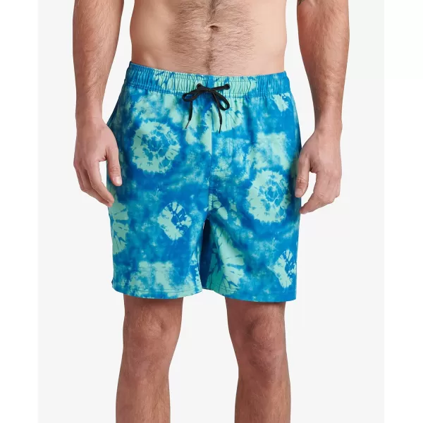 imageREEF Mens 17quot Elastic Waist ShortBobLapis