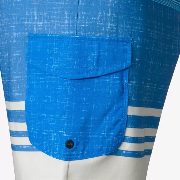 imageREEF Mens 17quot Outseam BoardshortBrilliant Blue Casey Stripe
