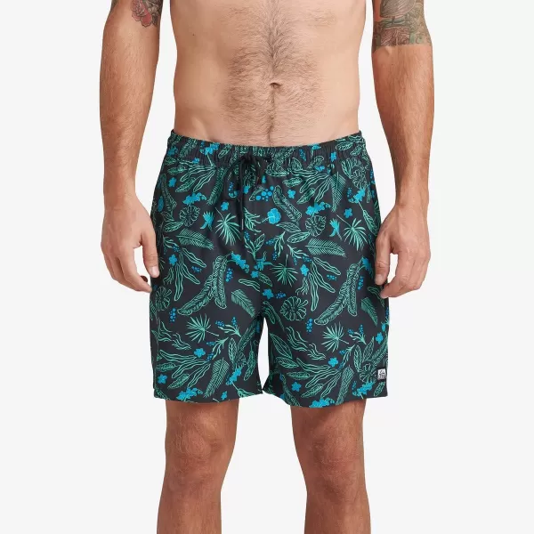 imageREEF Mens 17quot Outseam BoardshortEverettCaviar