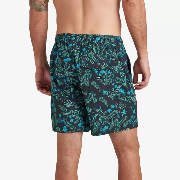 imageREEF Mens 17quot Outseam BoardshortEverettCaviar