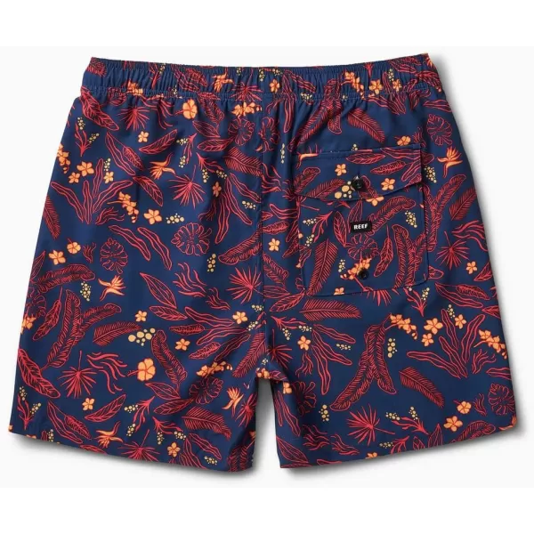 imageREEF Mens 17quot Outseam BoardshortEverettInsignia Blue