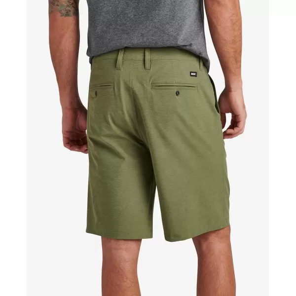 imageREEF Mens 20quot WalkshortDanteOlivine