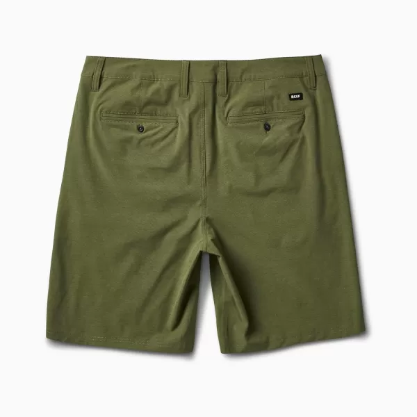 imageREEF Mens 20quot WalkshortDanteOlivine