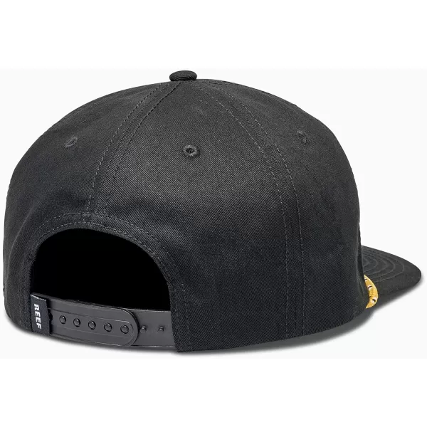 imageREEF Mens Flat Bill Everyday Casual HatHenderson Flat BillCaviar