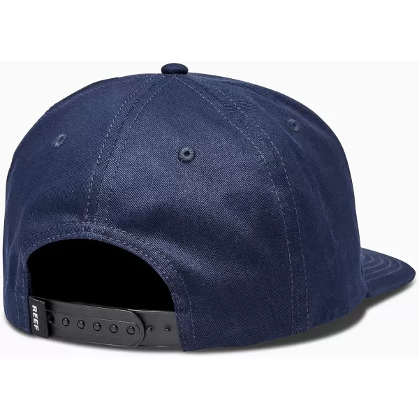 imageREEF Mens Flat Bill Everyday Casual HatWoodbury Flat BillInsignia Blue