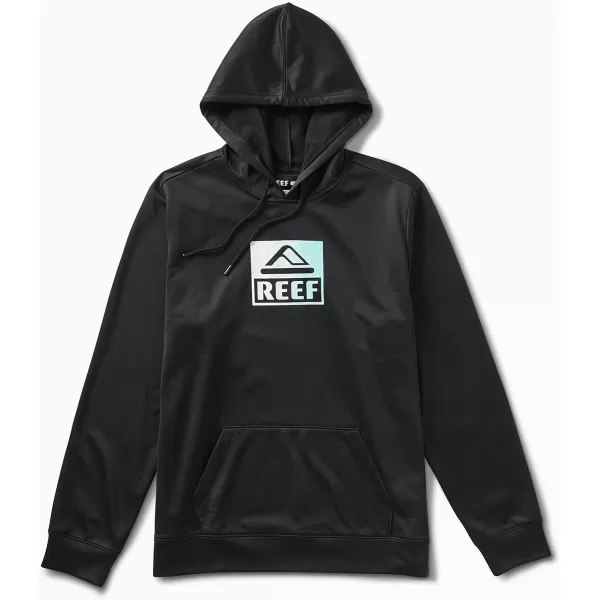 imageREEF Mens Fleece HoodieDriver TechBlack