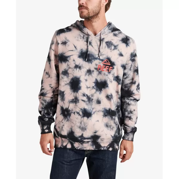 imageREEF Mens Fleece HoodieHunter Tye DyeSepia Rose
