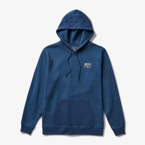 imageREEF Mens Fleece HoodieInsignia Blue Station
