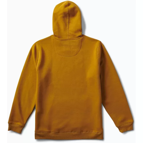 imageREEF Mens Fleece HoodieLegacy PulloverBuckthorn Brown