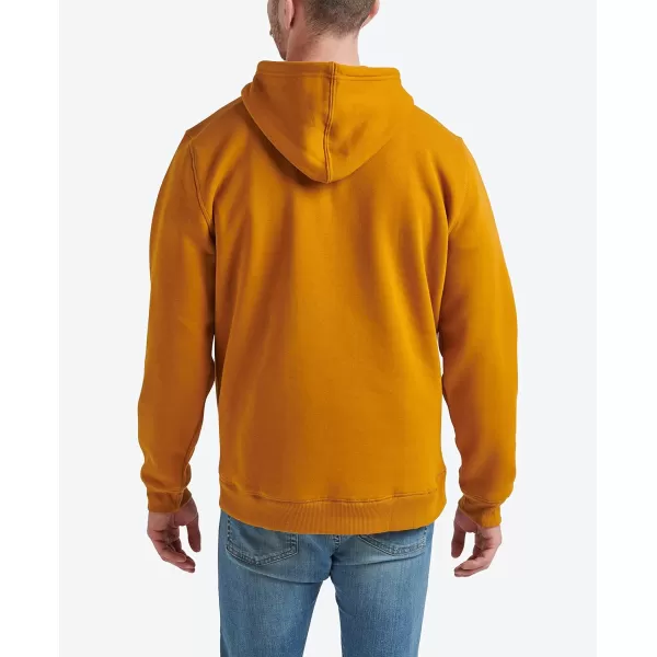 imageREEF Mens Fleece HoodieLegacy PulloverBuckthorn Brown