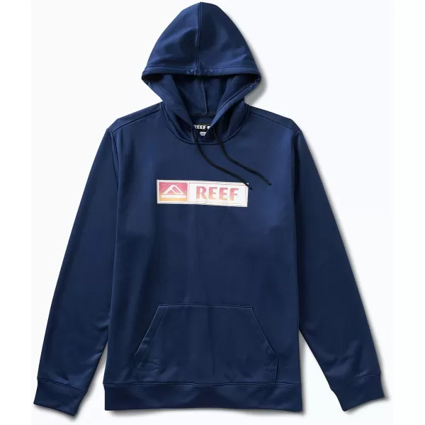 imageREEF Mens Fleece HoodieLucis TechDress Blue