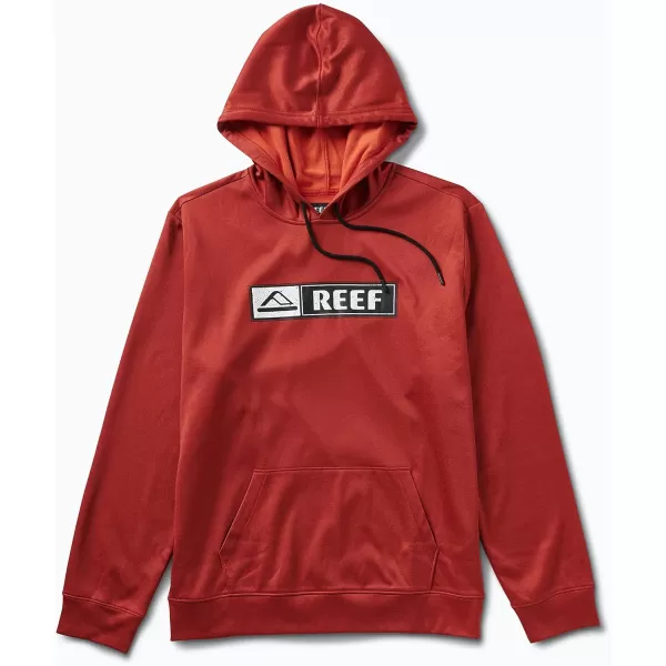 imageREEF Mens Fleece HoodieLucis TechRed Heather