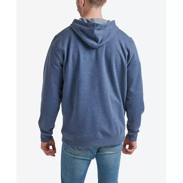 imageREEF Mens Fleece HoodieNoctis PulloverIndigo Blu