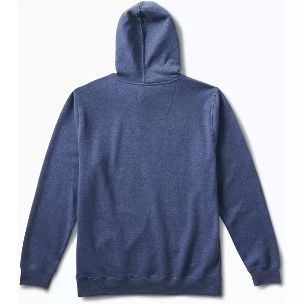 imageREEF Mens Fleece HoodieNoctis PulloverIndigo Blu