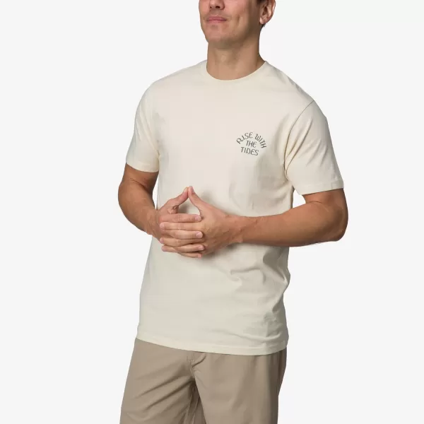 imageREEF Mens Graphic Short Sleeve TeeAlmond Torrey