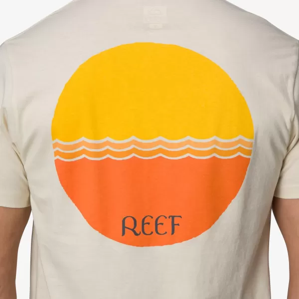 imageREEF Mens Graphic Short Sleeve TeeAlmond Torrey