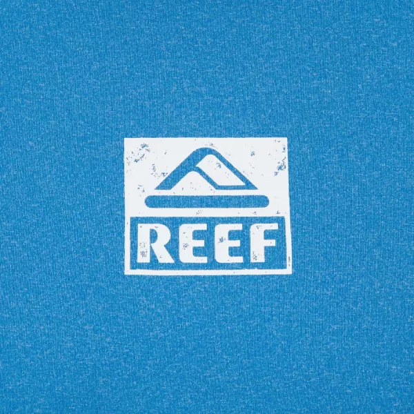 imageREEF Mens Hooded Rashguard Surf ShirtBrilliant Blue Wellietoo Scuba