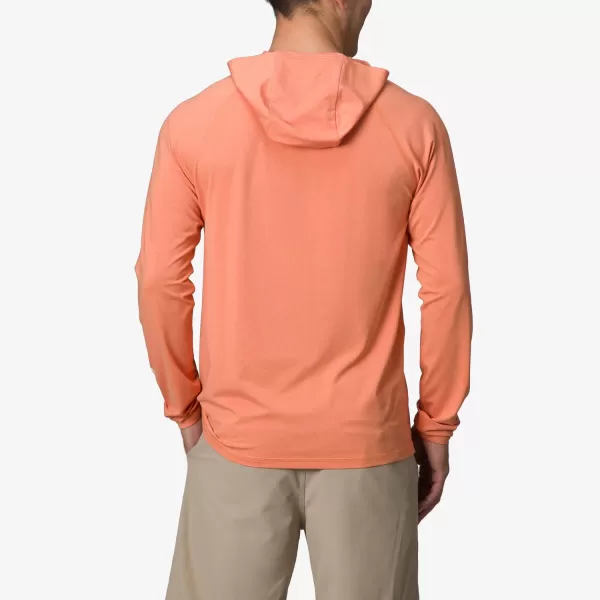 imageREEF Mens Hooded Rashguard Surf ShirtDusty Orange Wellietoo Scuba