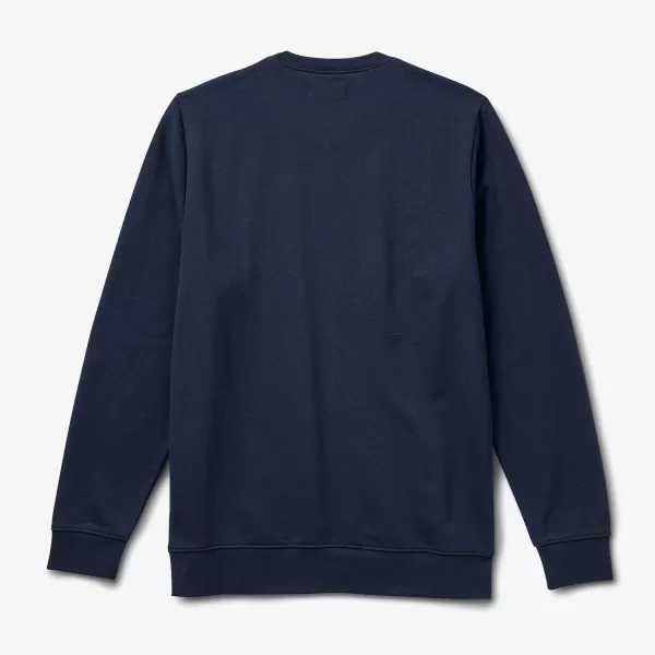 imageREEF Mens Long Sleeve Graphic TeeNavy Lucis