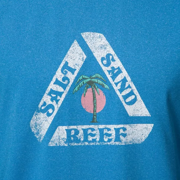 imageREEF Mens Long Sleeve RashguardMethyl Blue Schmoe