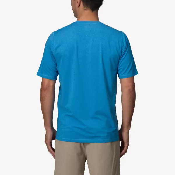 imageREEF Mens Short Sleeve RashguardMethyl Blue Palmpunk