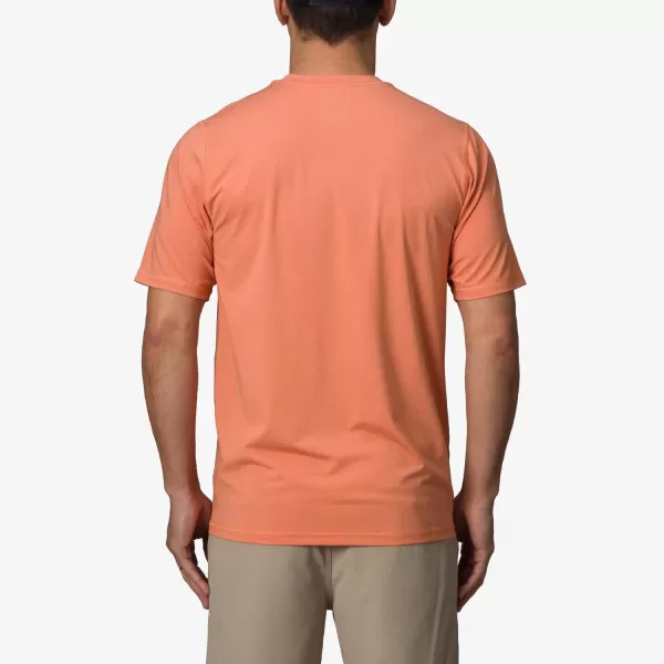 imageREEF Mens Short Sleeve RashguardTangerine Paradise
