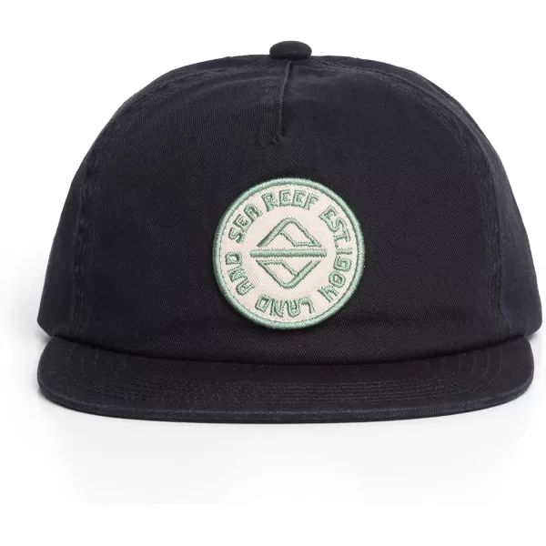 imageREEF Mens Strapback Everyday HatCaviar Newport Twill