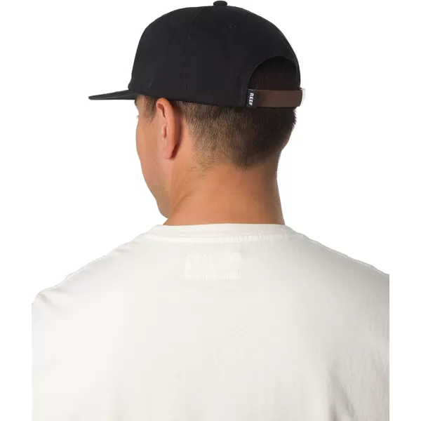 imageREEF Mens Strapback Everyday HatCaviar Newport Twill