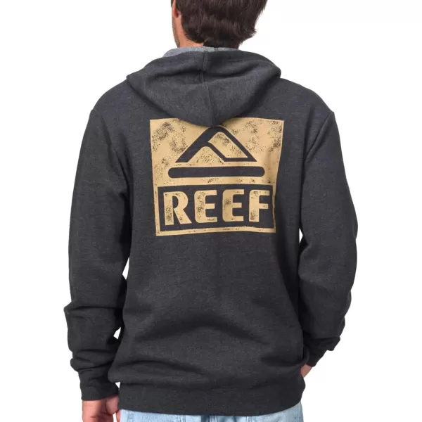 imageREEF Mens Zip Up HoodieCaviar Wellie Too