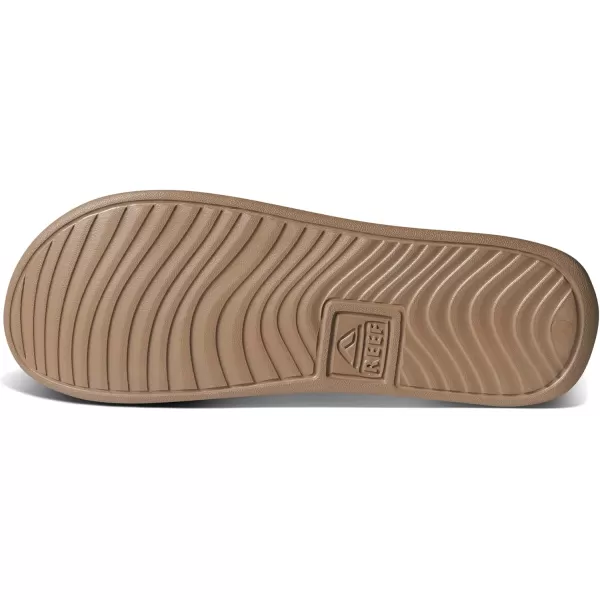 imageREEF One Slide Mens Sandal Lightweight ampamp Water FriendlyBlackFossil