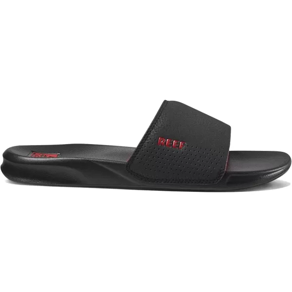imageREEF One Slide Mens Sandal Lightweight ampamp Water FriendlyBlackRed