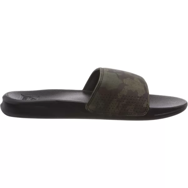 imageREEF One Slide Mens Sandal Lightweight ampamp Water FriendlyGreen Green Camo Gcm