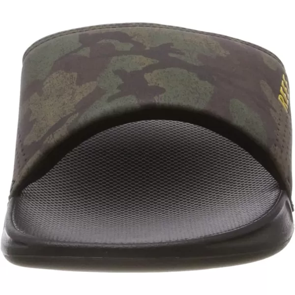imageREEF One Slide Mens Sandal Lightweight ampamp Water FriendlyGreen Green Camo Gcm