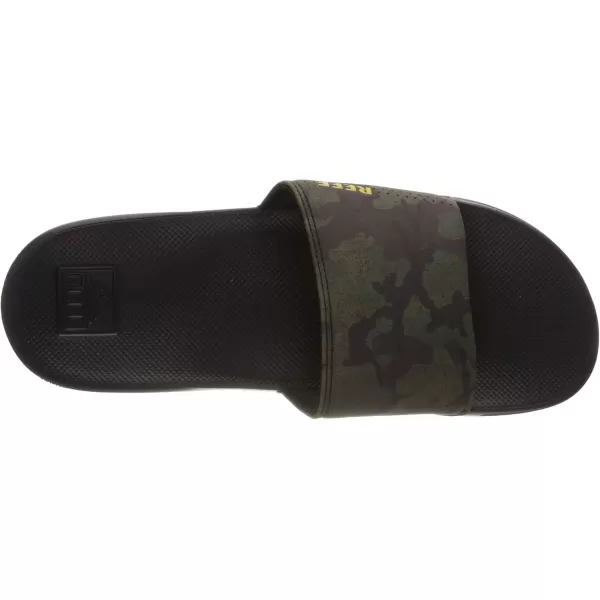 imageREEF One Slide Mens Sandal Lightweight ampamp Water FriendlyGreen Green Camo Gcm