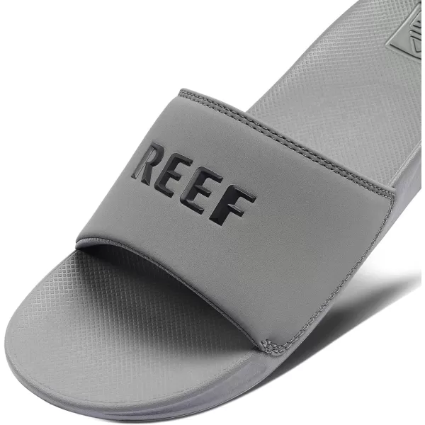 imageREEF One Slide Mens Sandal Lightweight ampamp Water FriendlyGreyGrey Reef