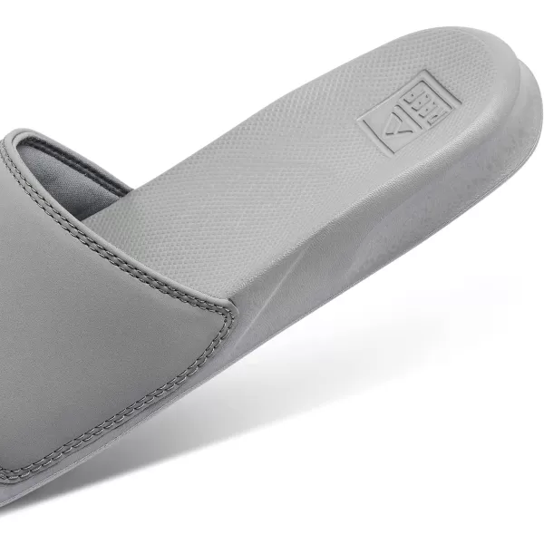 imageREEF One Slide Mens Sandal Lightweight ampamp Water FriendlyGreyGrey Reef