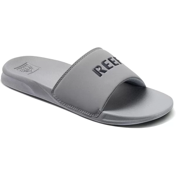 imageREEF One Slide Mens Sandal Lightweight ampamp Water FriendlyGreyGrey Reef