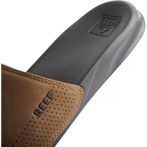 imageREEF One Slide Mens Sandal Lightweight ampamp Water FriendlyGreyTan