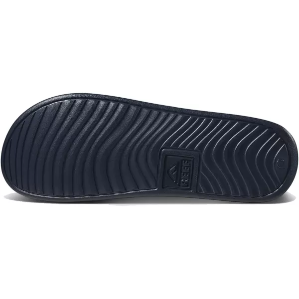 imageREEF One Slide Mens Sandal Lightweight ampamp Water FriendlyNavy Palm
