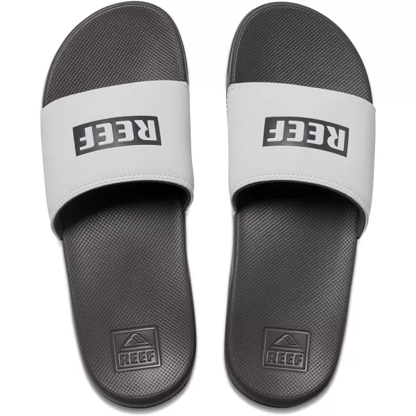 imageREEF One Slide Mens Sandal Lightweight ampamp Water FriendlyReef WhiteGrey