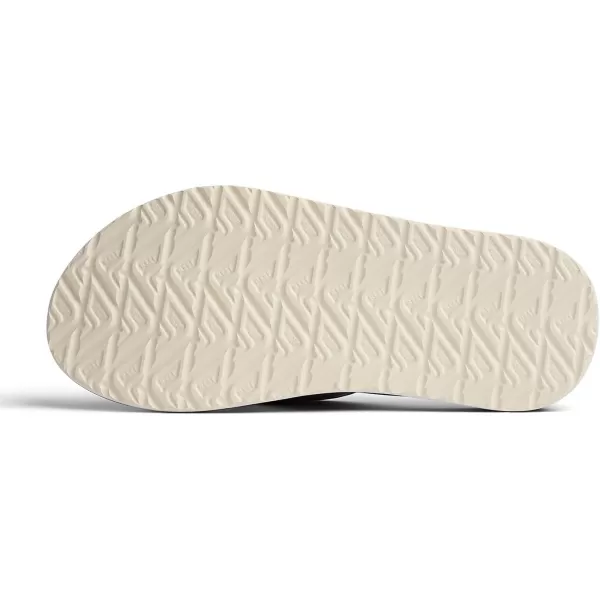 imageREEF Phantoms Mens Beach Flip Flop Water Friendly Soft and Supportive Molded FootbedKhaki Navy