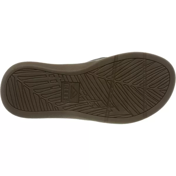 imageREEF Santa Ana Mens Flip Flop Arch Support Water Friendly Non Marking OutsoleBlack