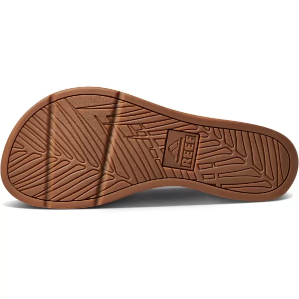imageREEF Santa Ana Mens Flip Flop Arch Support Water Friendly Non Marking OutsoleGrey