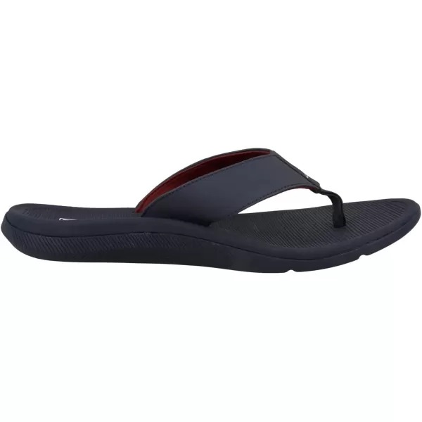 imageREEF Santa Ana Mens Flip Flop Arch Support Water Friendly Non Marking OutsoleGreyOcean Sunset